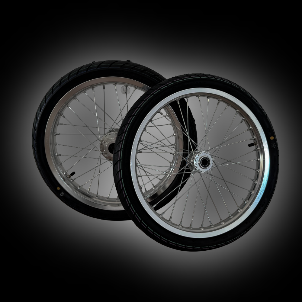 Light Bee/Eride Supermoto Wheel Set (1 week pre order)