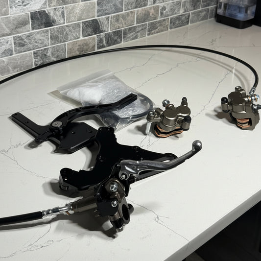 TUTTIO PERFORMANCE FOOTBRAKE & DUAL CALIPER KIT