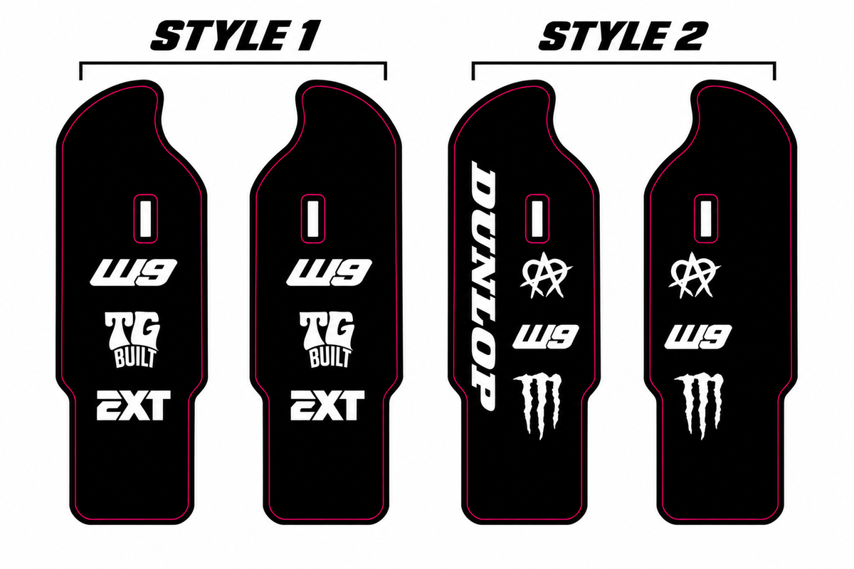 DNM Fork Guard Decals