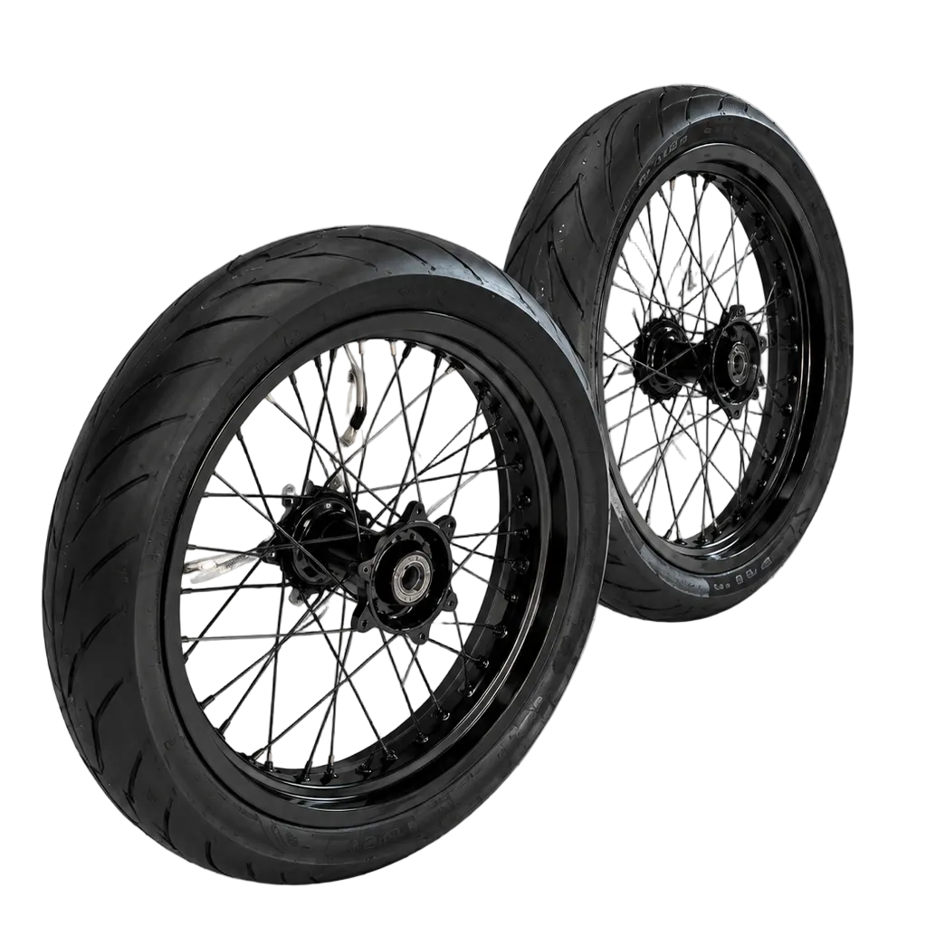 17" Ultra Bee Supermoto wheels