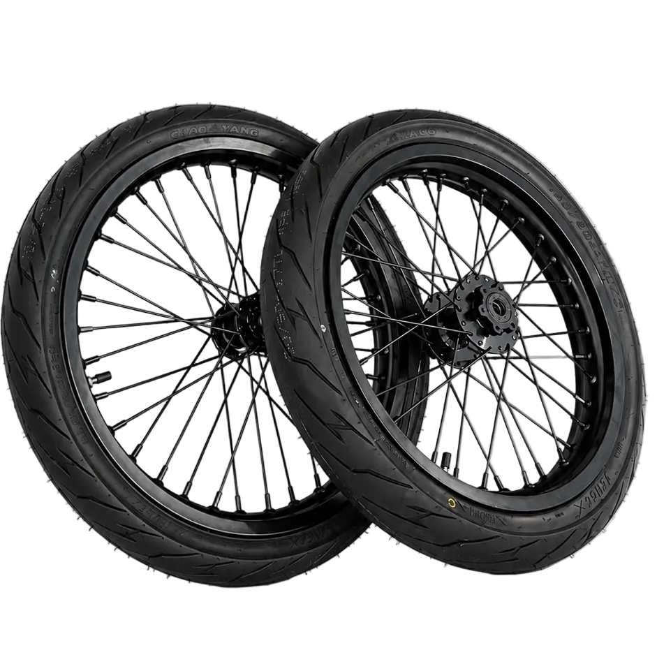 Light Bee/Eride Supermoto Wheel Set