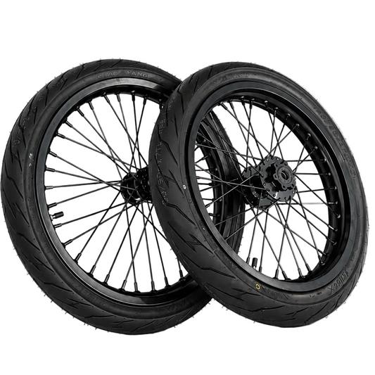 Light Bee/Eride Supermoto Wheel Set