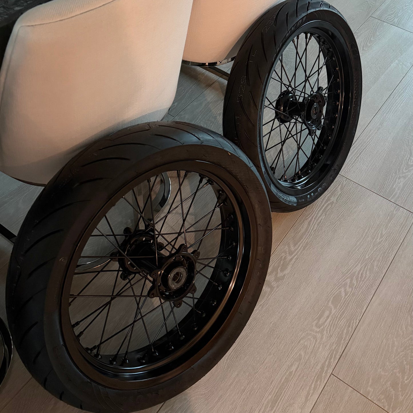 17" Ultra Bee Supermoto wheels