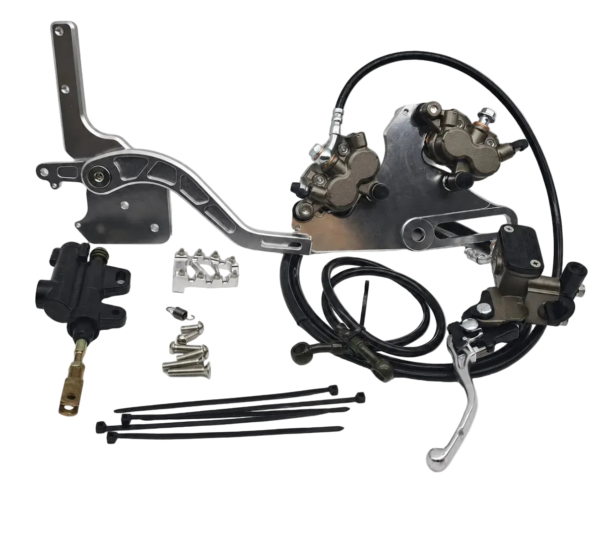 TUTTIO MOTO FOOTBRAKE & HANDBRAKE KIT