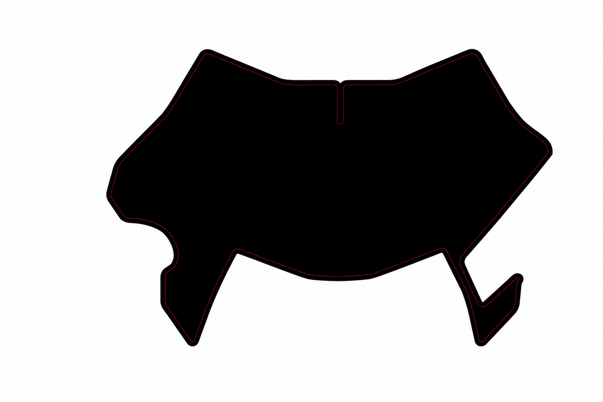 Ultra Bee Front Plate Decal